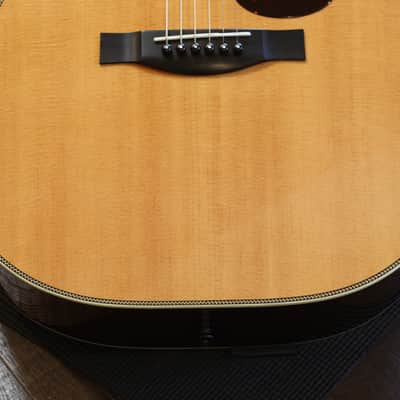 2024 Santa Cruz Vintage Artist Flamed Mahogany Dreadnought Acoustic Guitar Natural + OHSC image 6