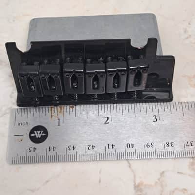 Unknown Complete Tremolo Bridge System w/ Posts & Springs- Rt Handed- Black Finish image 7