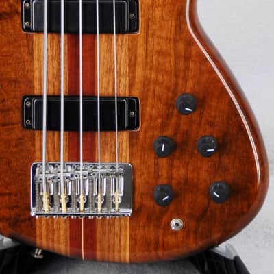 Tobias Basic 5 Bass - Pre Gibson1985 Fretted Converted to Fretless American Black Walnut image 3