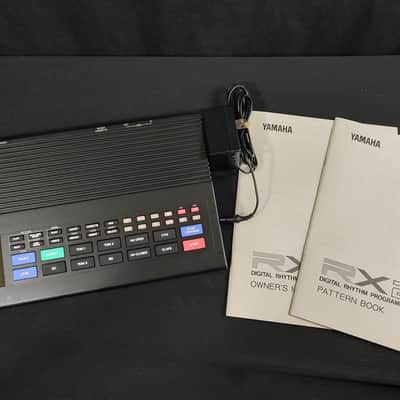 Yamaha RX21 Drum Machine 1985 with Manuals image 1