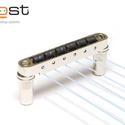 Graph Tech PN-8863-N0 Ghost Loaded ResoMax NV 6mm Tune-O-Matic Guitar Bridge w/ Piezo Pickups