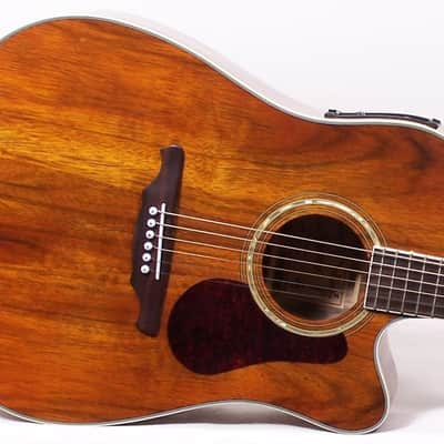 Alvarez AD60CK Artist Series Dao Koa Dreadnought Acoustic-Electric Cutaway W/CASE image 5