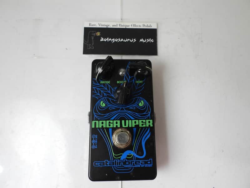 Catalinbread Naga Viper Treble Booster Boost Effects Pedal Free USA Ship image 1
