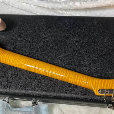 NEW! Fender Custom Shop Flamethrower Telecaster Custom - NOS - Modern Specs - Texas Special Pick-Ups - AAAA Flamed Neck - Shell Pink - Authorized Dealer - 7.5lbs - G07105 image 14