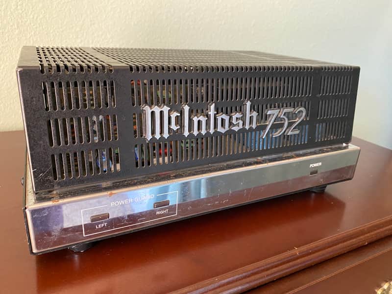 McIntosh MC752 75-Watt Stereo Solid State Power Amplifier image 1