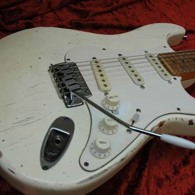 Fender Stratocaster STS 55M 1990 Fujigen Japan MIJ Rare Short Scale Maxon Scalloped Blackmore image 9