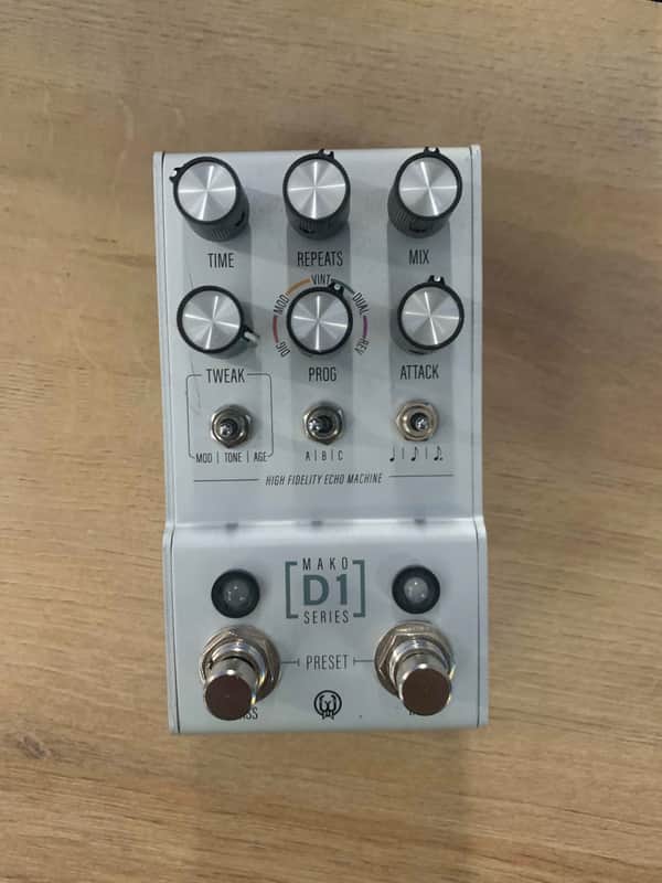 Walrus Audio Mako D1 High-Fidelity Stereo Delay 2020 - Silver image 1