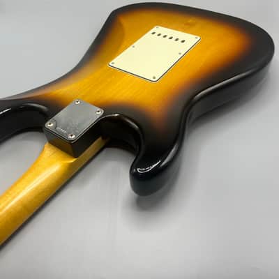 Warmoth S-Type - Three Tone Sunburst - Lightly Aged Nitro finish image 8