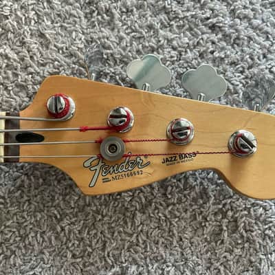 Fender Standard Jazz Bass 2005 MIM Midnight Wine Rosewood 4-String Bass Guitar image 5