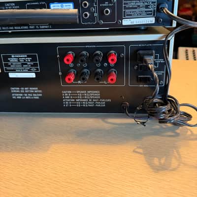 Vintage Pioneer A-9 Amplifier + F-9 Tuner Gold Fresh Service Near Mint 110 WPC🔥 image 13