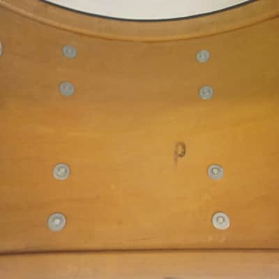 Slingerland 14x24" Jazz Rock Bass Drum Virgin 1970 3Ply Chrome Over Wood COW USA image 12