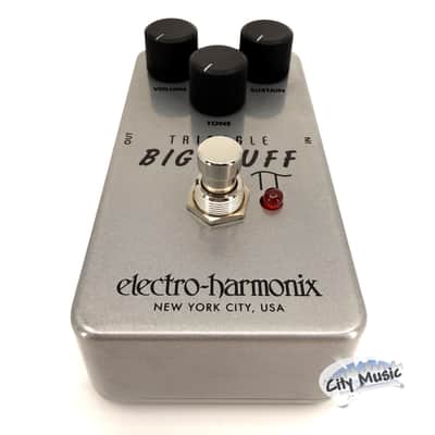 Used Electro-Harmonix EHX Triangle Big Muff Pi Fuzz Distortion Sustainer Guitar Effects Pedal ♪ image 4