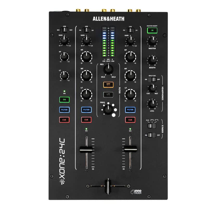 Immagine Allen & Heath XONE:24C Compact 2+1 Channel Hybrid DJ Mixer with Interface - 1