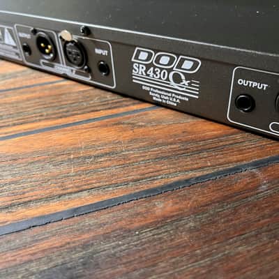low-mileage DOD SR 430 QX Dual 15 band Graphic Equalizer (2000s) image 6