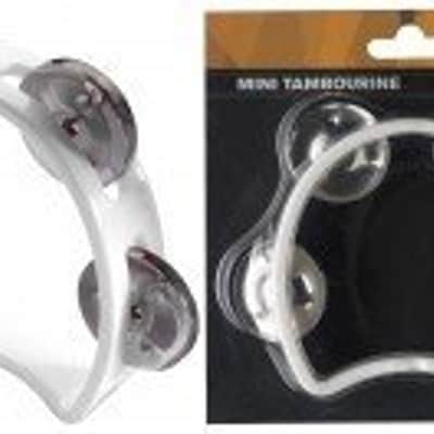 Plastic cutaway mini tambourine w/ 4 jingles image 2