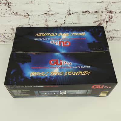 GLI Pro XPA-5 Professional Power Amplifier with Built-In MP3 Player (Red) image 2