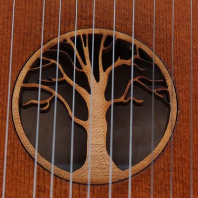Spring Creek Handmade 2 Octave Bowed Psaltery with Bow Gig Bag and Tuning Key image 4
