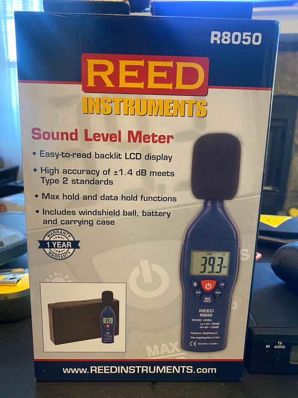 Reed Instruments  Sound Level Meter R8050 2000s image 1