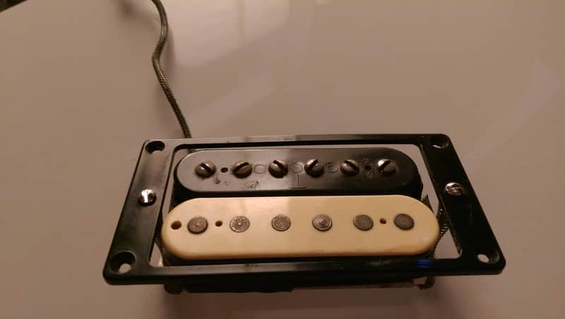 Vintage Gibson 1980 Zebra Humbucker 7.64K Tim Shaw T Top Guitar Pickup image 1