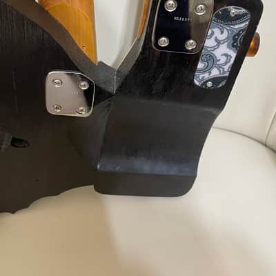 Rick Kelly  Double neck butterfly guitar  Wood image 9