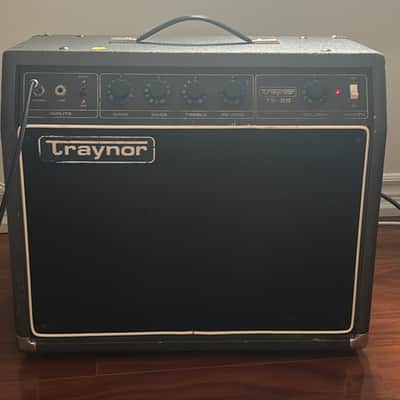 Traynor TS-25 25-Watt 1x12" Solid State Guitar Combo 1980s - Black image 4