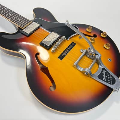 Gibson ES-335 Reissue 1959 Custom Shop 2023 Vintage Sunburst VOS image 8