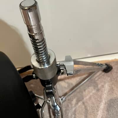 DW DWCP5100 5000 Series Round Drum Throne with Oversized Locking Nut 2010s - Chrome image 7