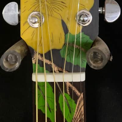 Blueberry Baritone Acoustic Guitar - Handmade and Build to Order image 10