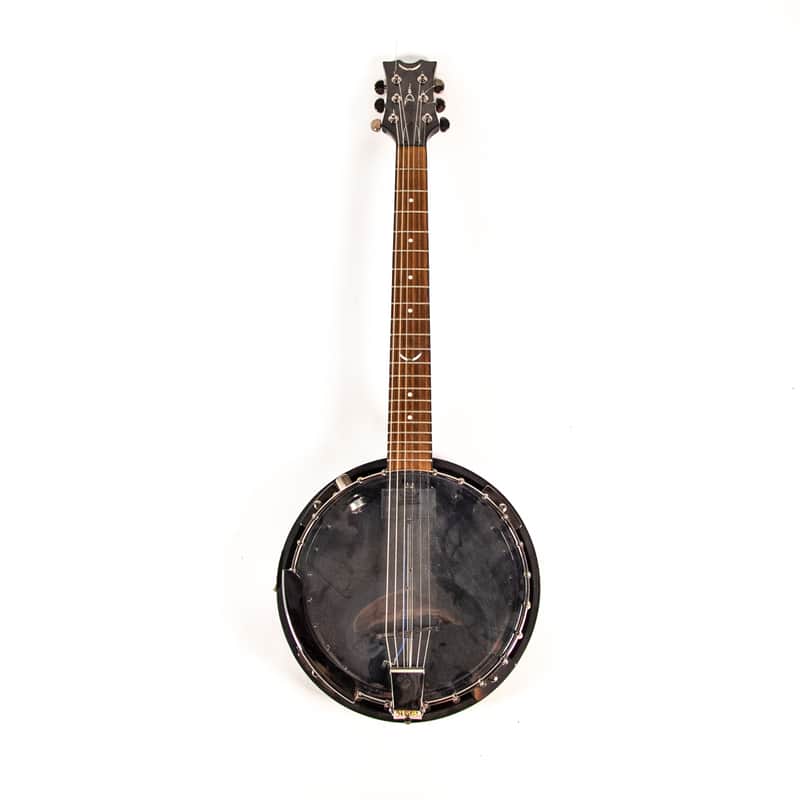 Dean 6 String Backwoods Banjo w/ Pickup Owned by Dave Mustaine image 1