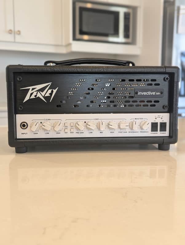 Peavey invective MH Misha Mansoor Signature 2-Channel 20-Watt Mini Guitar Amp Head 2021 - Present - Black image 1