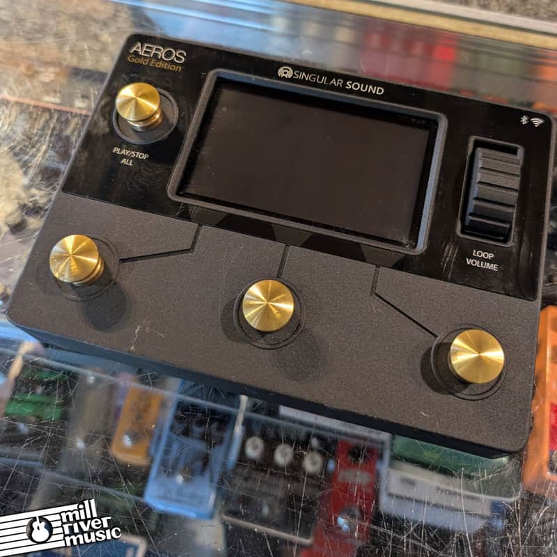 Aeros Gold Edition Looper & Mixer Pedal - Used image 1