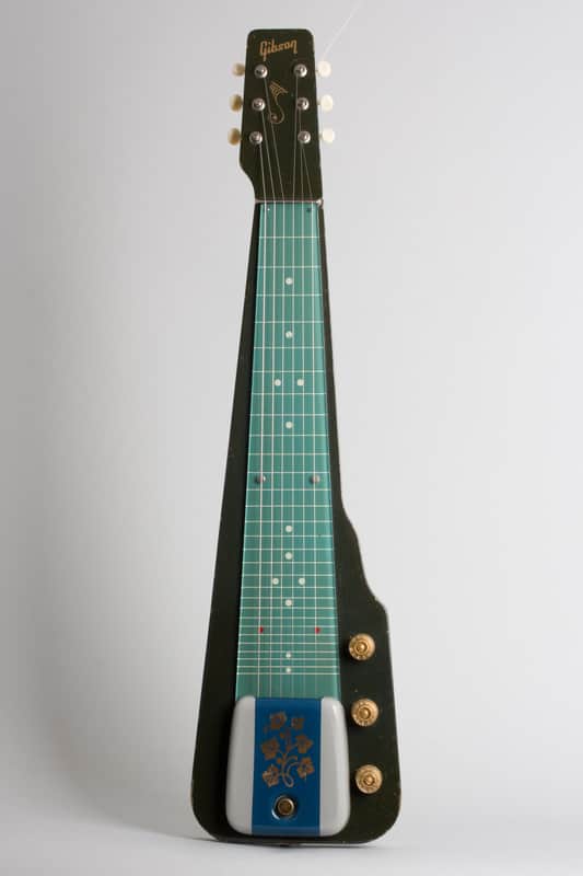 Gibson Century 6 Lap Steel Electric Guitar (1952), original brown hard shell case. image 1