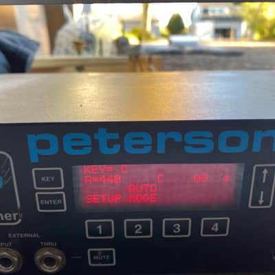 Peterson 490-ST AutoStrobe Tuner with Stretch Tuning Black image 2