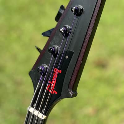 Gibson Nikki Sixx Signature Thunderbird Bass 2012 - Red - w/ snakeskin case...WOW! image 5
