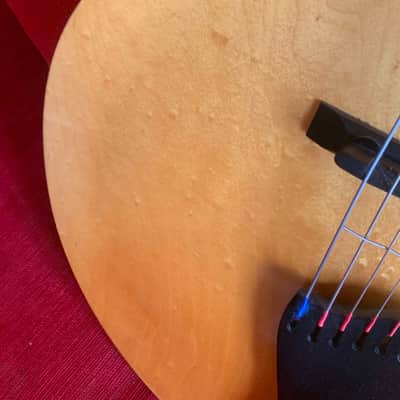 Dale Unger's American Archtop VINTAGE, OVAL, 7 STRING, American Dream 1996 - Natural Bird's Eye Maple image 12