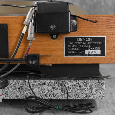 DENON DP-3000 Direct Drive Turntable + DK-100 w/SME 3009 in Good Condition image 24
