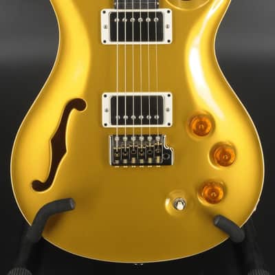 PRS DGT David Grissom Semi-Hollow w/ Moons - Gold Top image 1
