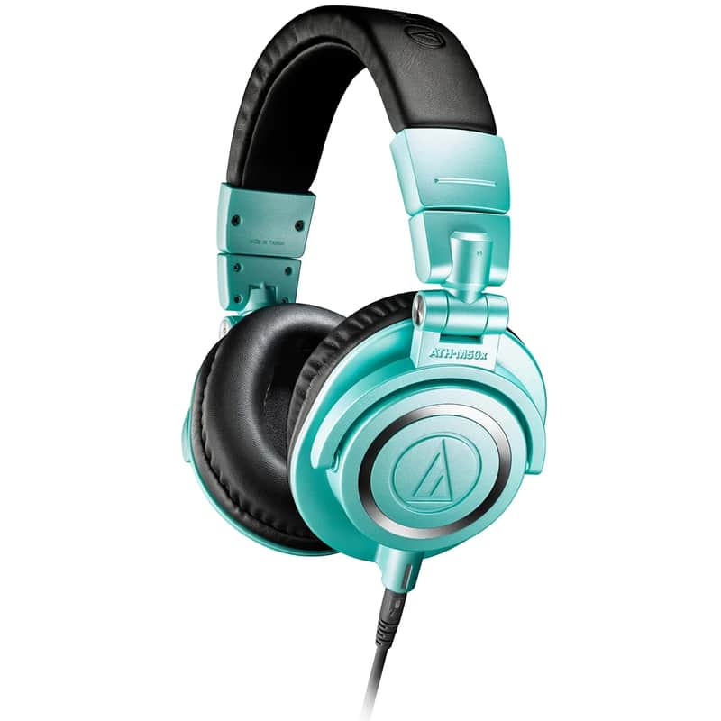 Audio-Technica "ATH-M50XIB" Professional Monitor Headphones - limited edition Ice Blue image 1