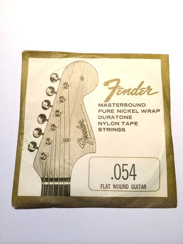 Fender Vintage Mastersound Flatwound 0.54 60's image 1