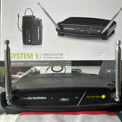 Audio-Technica ATW-901/G System 9 VHF Wireless Guitar System 2010s - Black image 1