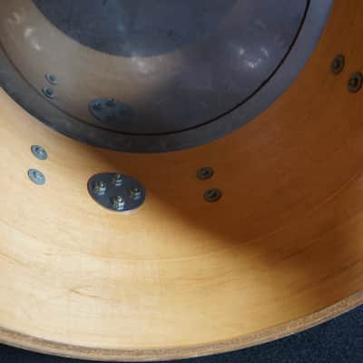 Ludwig Concert Tom 13" Diameter x 9" Depth 1970s - White Perloid w/ Case image 12
