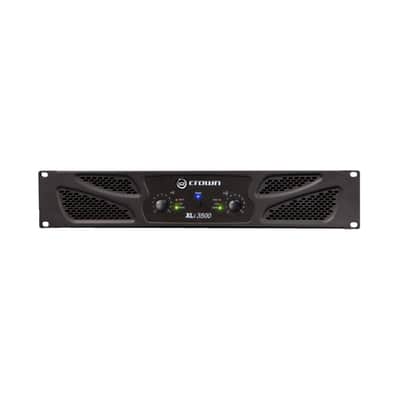 Crown XLi 3500 Stereo 1350 Watt Amp 4 Ohms 2U Rack Stereo Power Amplifier image 1