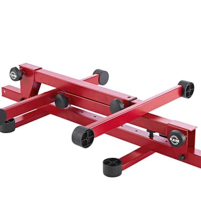 K&M 18820 Omega Pro Table-Style Keyboard Stand (Red) [DEMO] image 4