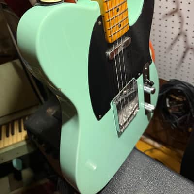 Fender 70th Anniversary Esquire 2020 - Surf Green image 15