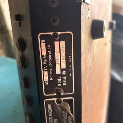 Roland Juno 6 Mid 80’s - Could be better