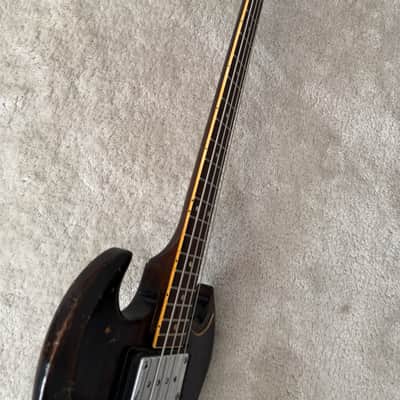 Gibson EB-3 with Slotted Headstock 1969 - 1972 - Walnut image 4