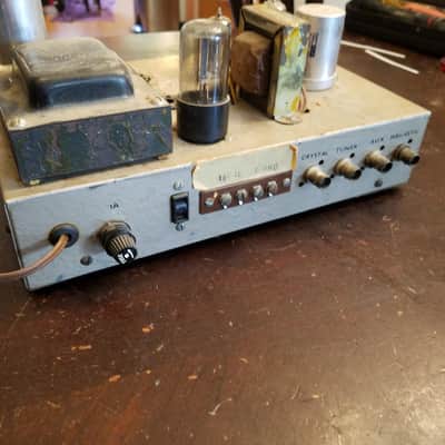 Merrell Hi-Fi Williamson Mono 12 Watt Integrated Tube Amp MA 12 Component Selector Stancor 1960 - Gold Silver Brown image 8