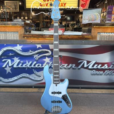 Lakland Skyline Darryl Jones DJ-5 - 5-String Bass Guitar - Lake Placid Blue Finish image 9