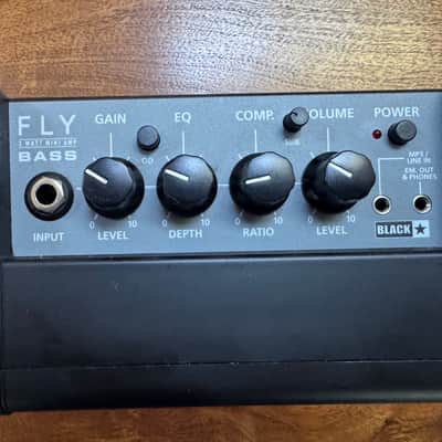 Blackstar Fly 3 Bass 3-Watt 1x3" Battery-Powered Mini Bass Combo - Black image 5