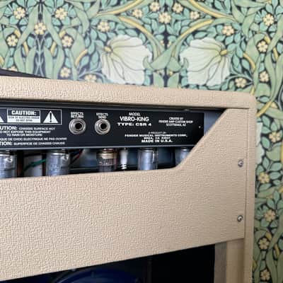 Fender Vibro King 3x10 Combo Amp Blonde 1993 image 8